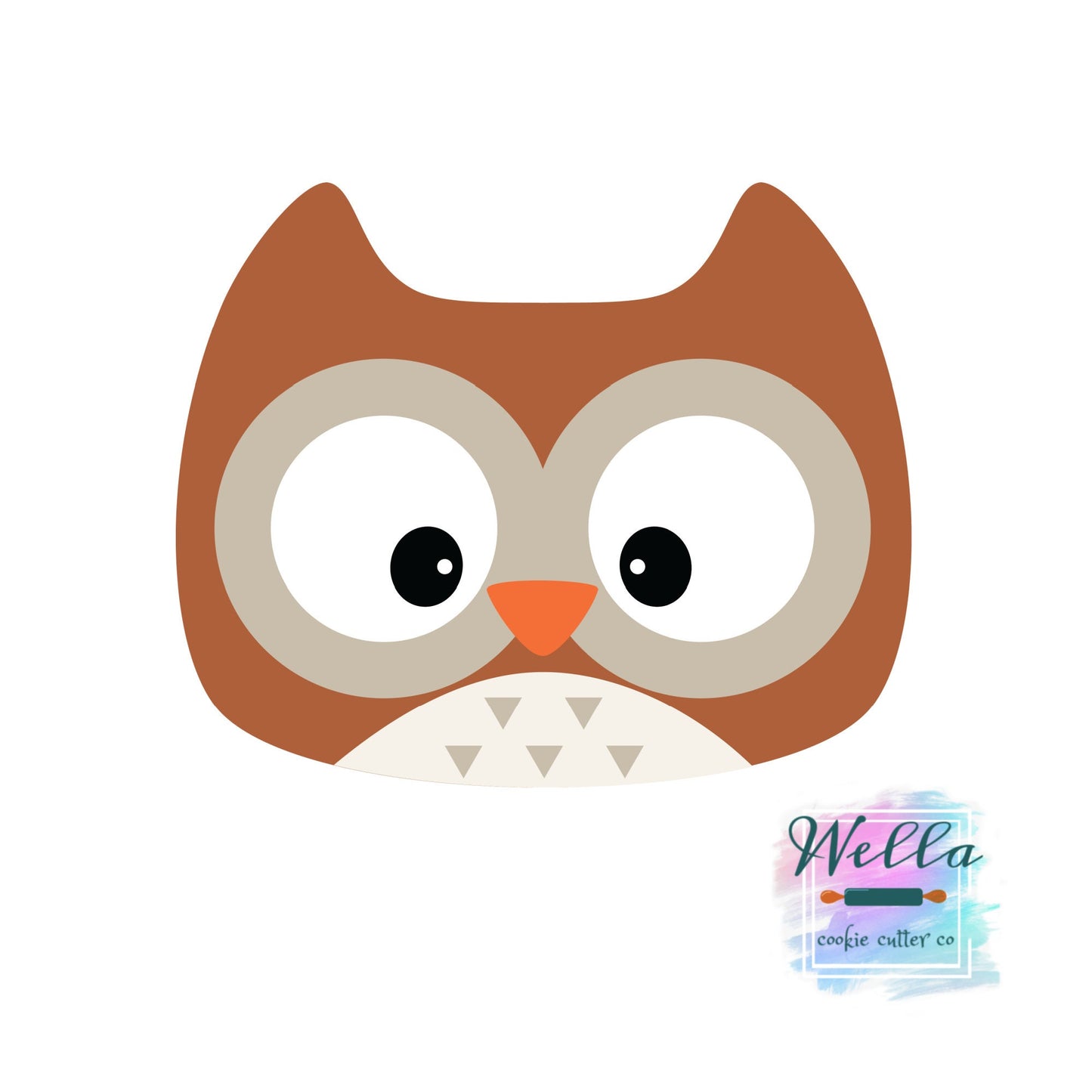 Woodland Animal Fox Racoon Face Cookie Cutter, Cat Face Cookie Cutter
