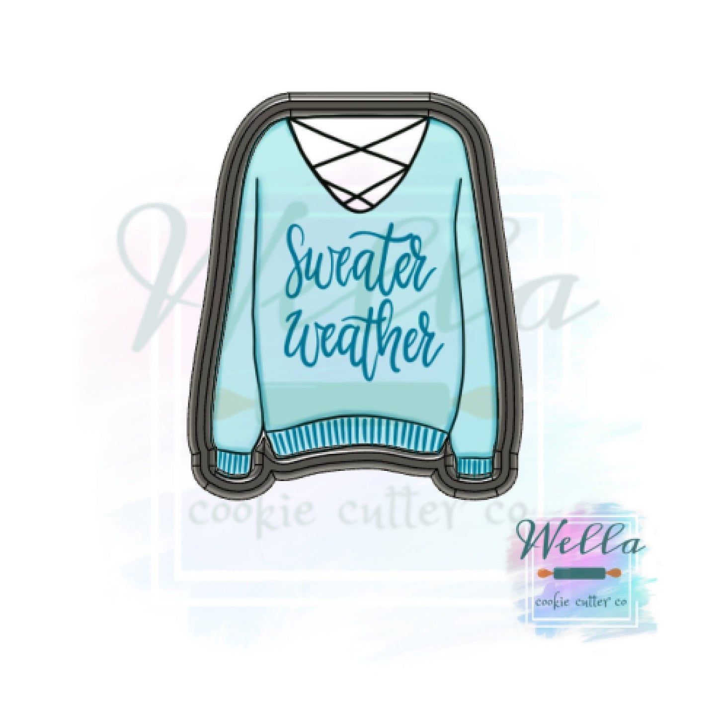 Sweater and Leggings Set Cookie Cutters