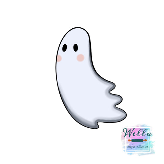 Flying Ghost Halloween Cookie Cutter