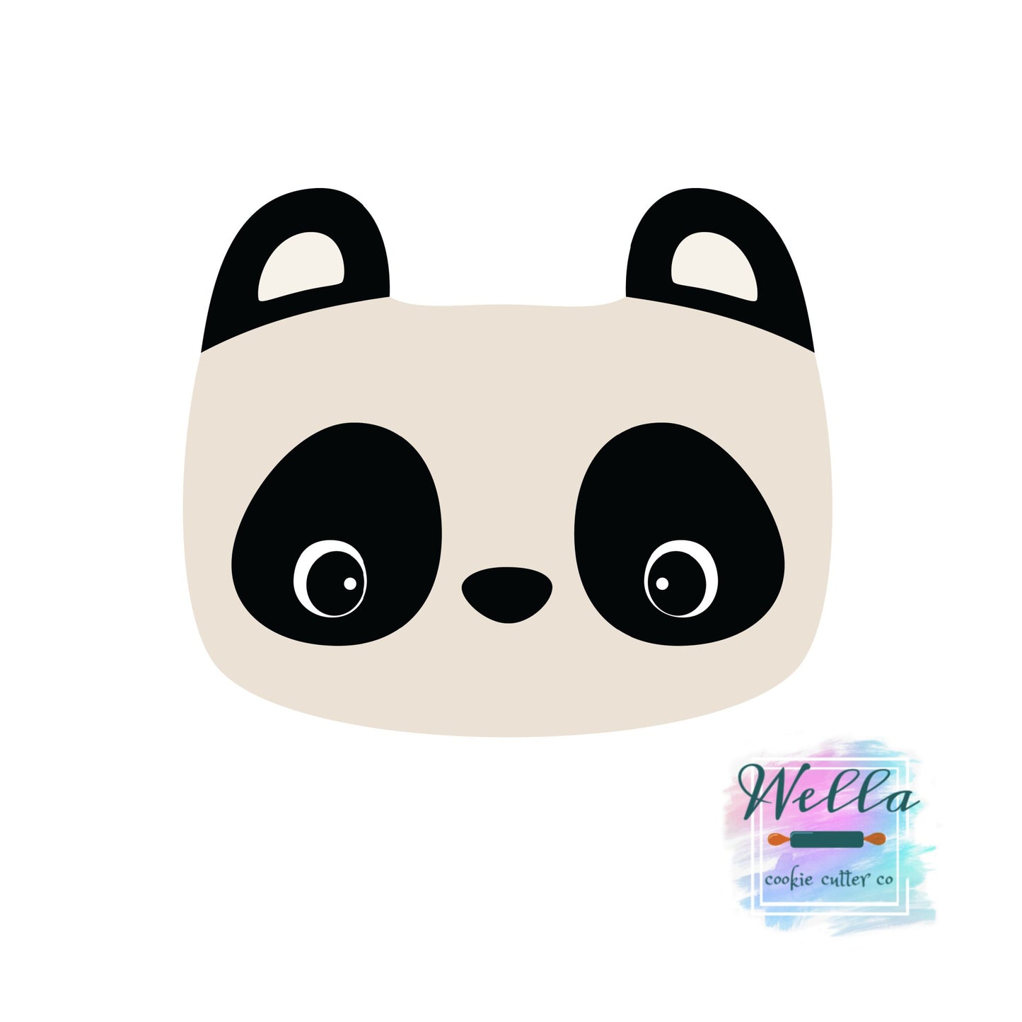 Woodland Cookie Cutter, Bear Face Cookie Cutter, Panda Cookie Cutter, Skunk Cookie Cutter, Wild Animal Cookie Cutter