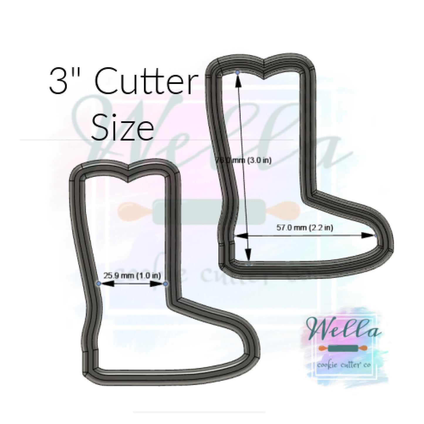 Boot Fall Cookie Cutter