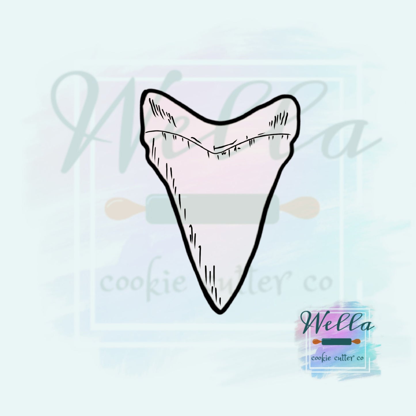 Shark Tooth Cookie Cutter