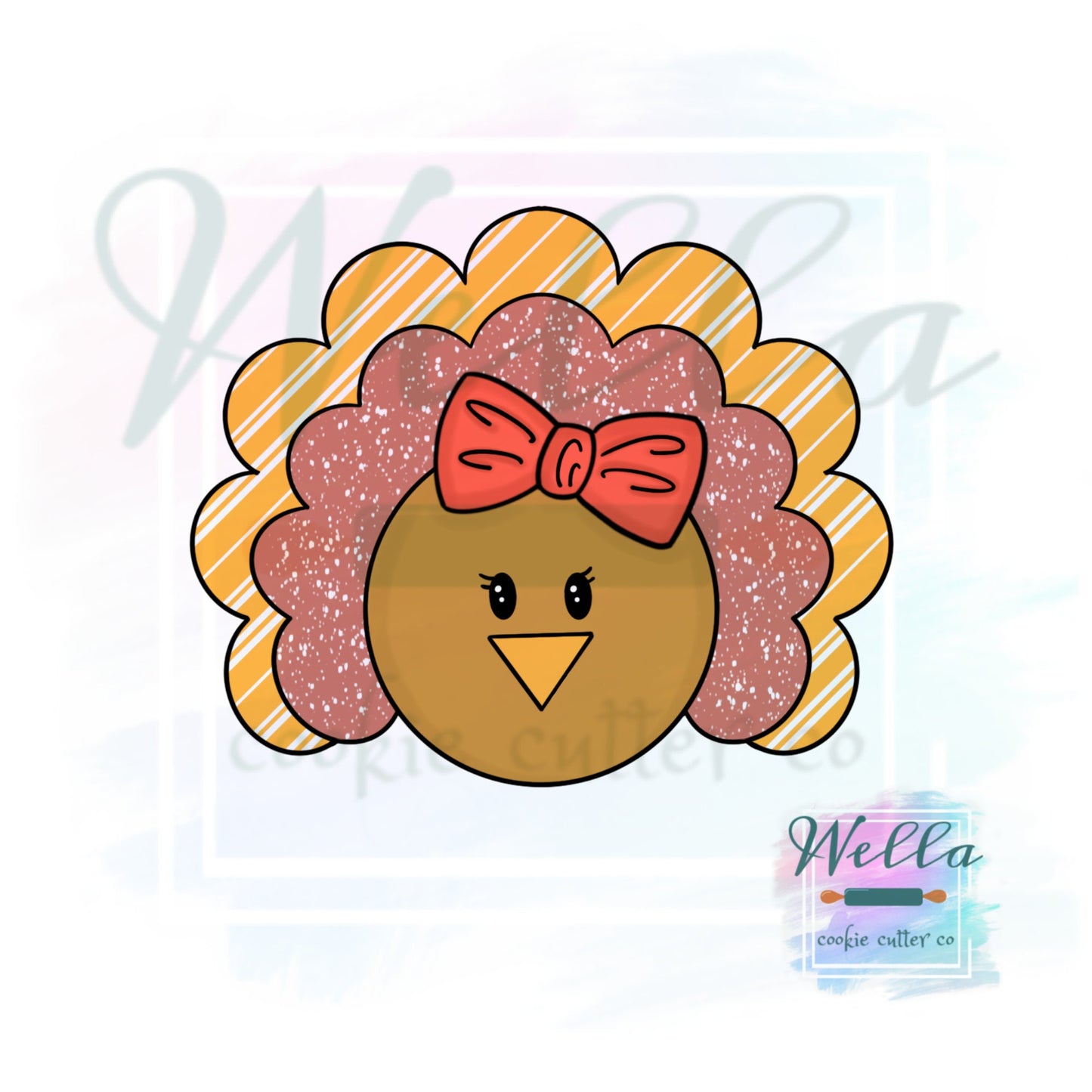 Turkey Thanksgiving Cookie Cutter
