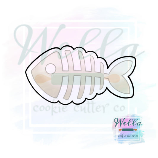 Fish Bones Cat Toy Cookie Cutter