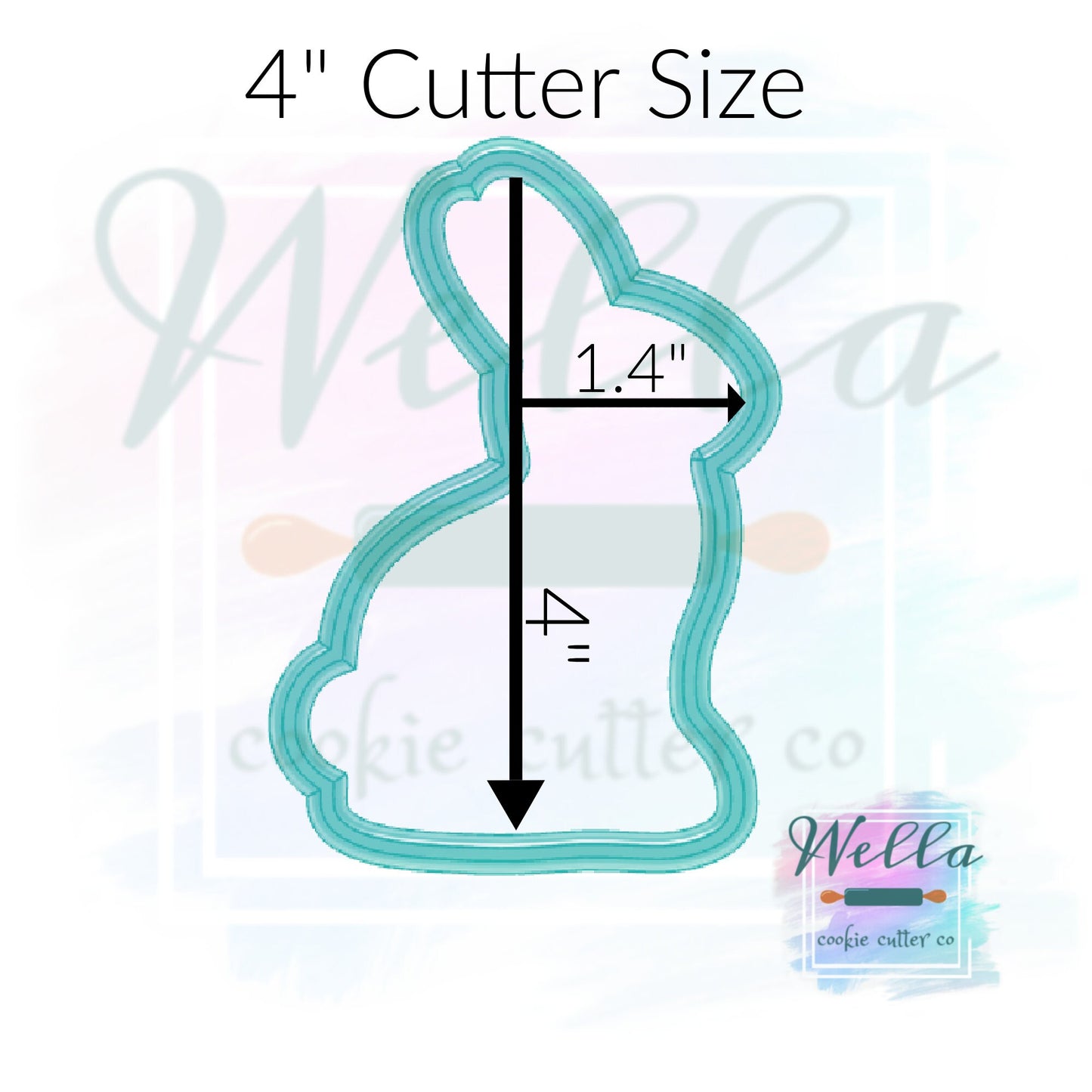 Chocolate Bunny Cookie Cutter
