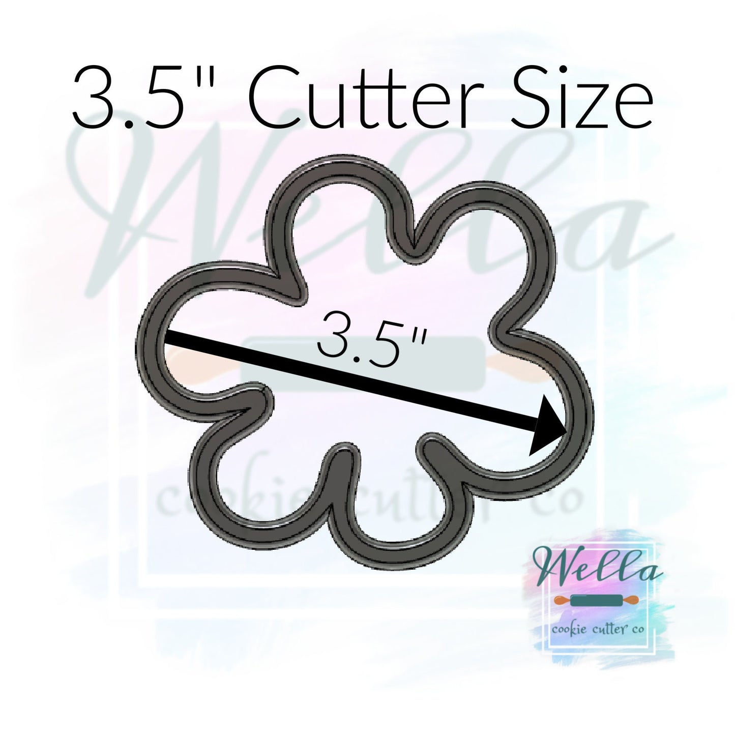 Paint or Water Splat Cookie Cutter