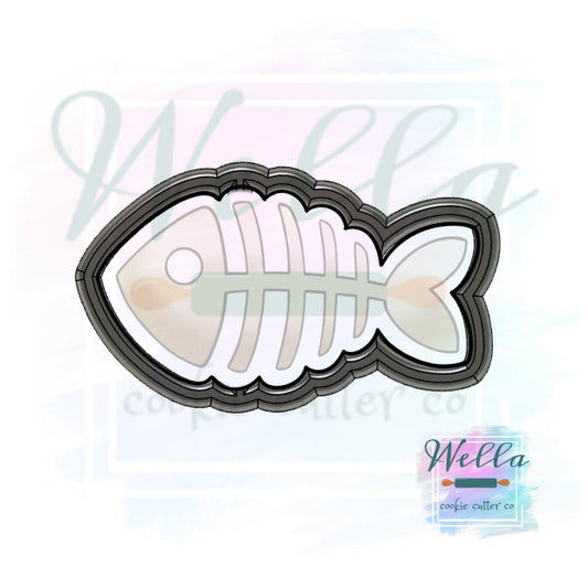 Fish Bones Cat Toy Cookie Cutter