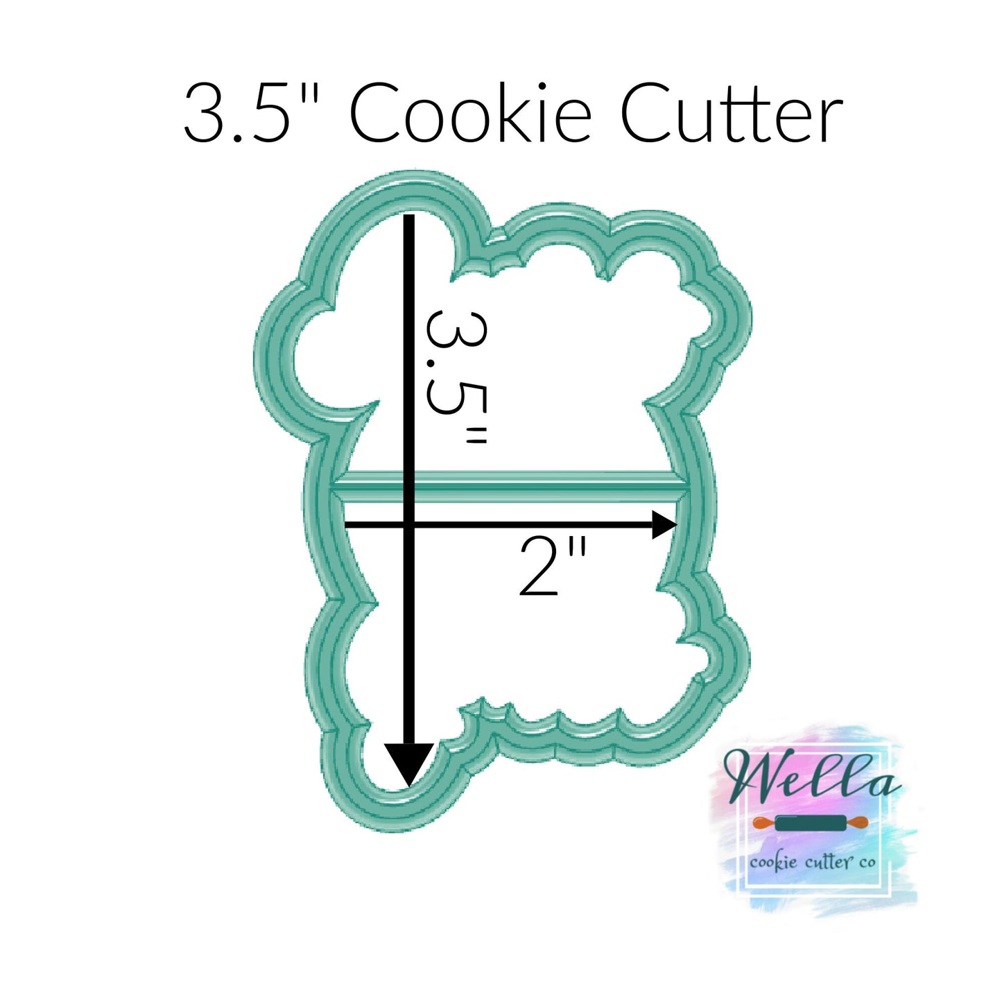 Cheers to 40 Years with Optional Stencil Cookie Cutter