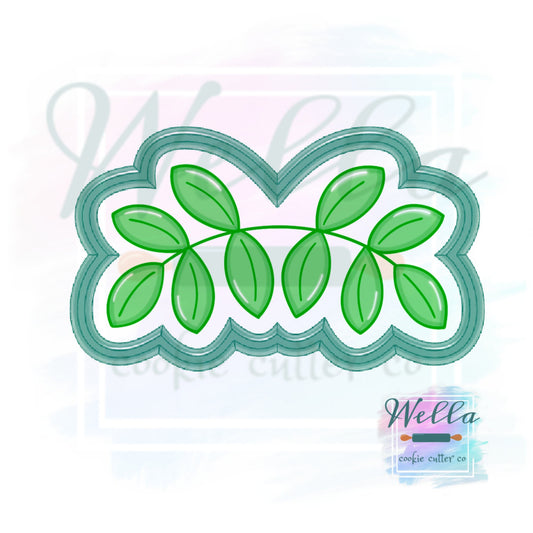 Double Leaf Cookie Cutter