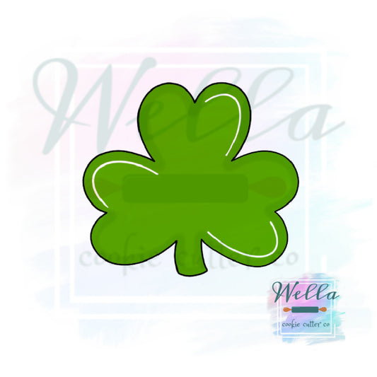 Shamrock Clover Cookie Cutter, St Paddy's Cookie Cutter, St Patrick's Day Cookie Cutter, Good Luck Cutter