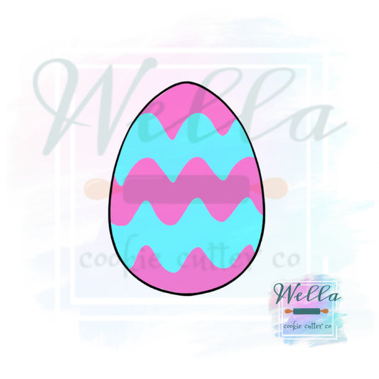 Egg Shape Cookie Cutter, Easter Egg Cookie Cutter