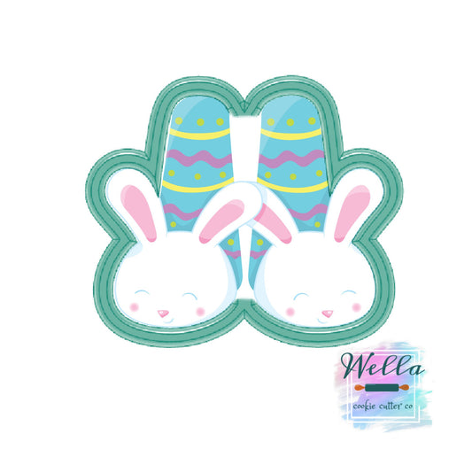 Bunny Slippers Cookie Cutter