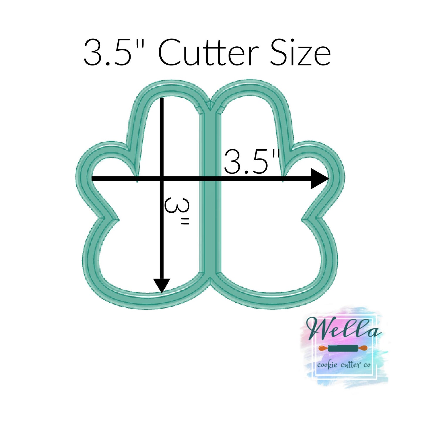 Bunny Slippers Cookie Cutter