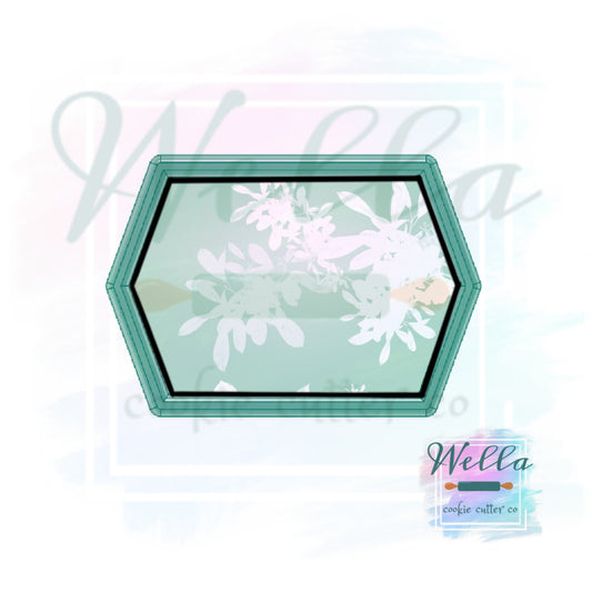 Stretched Long Hexagon #1 Cookie Cutter