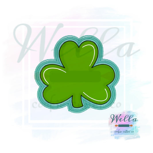 Shamrock Clover Cookie Cutter, St Paddy's Cookie Cutter, St Patrick's Day Cookie Cutter, Good Luck Cutter