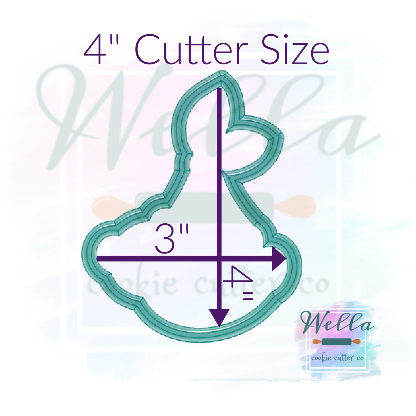 Baby Bear Hanging in Blanket Cookie Cutter, Baby Bear Cookie Cutter, Cute Bear Cutter