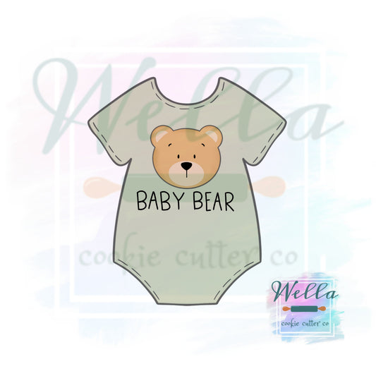 Baby Onesie Cookie Cutter, Baby Outfit Cookie Cutter