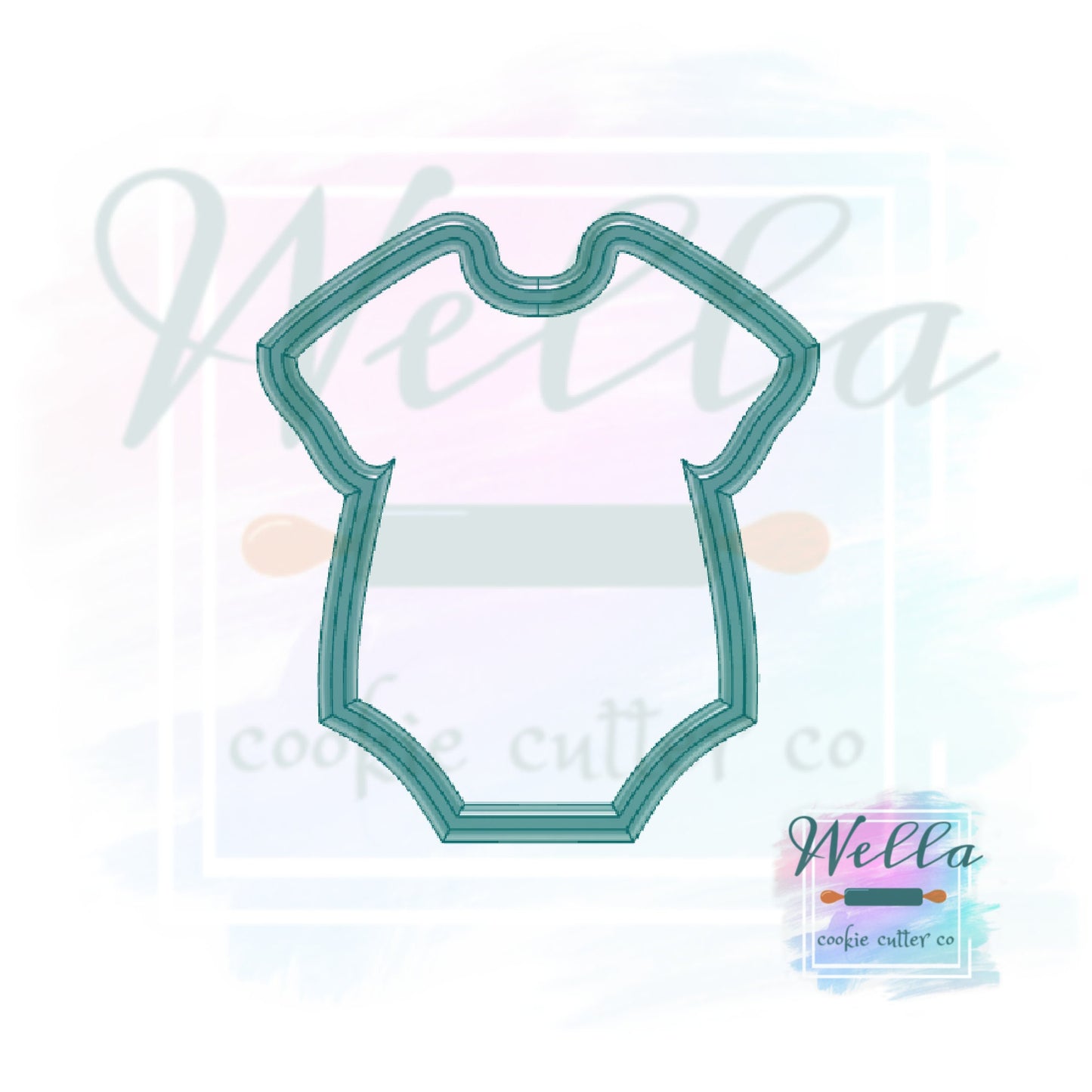 Baby Onesie Cookie Cutter, Baby Outfit Cookie Cutter