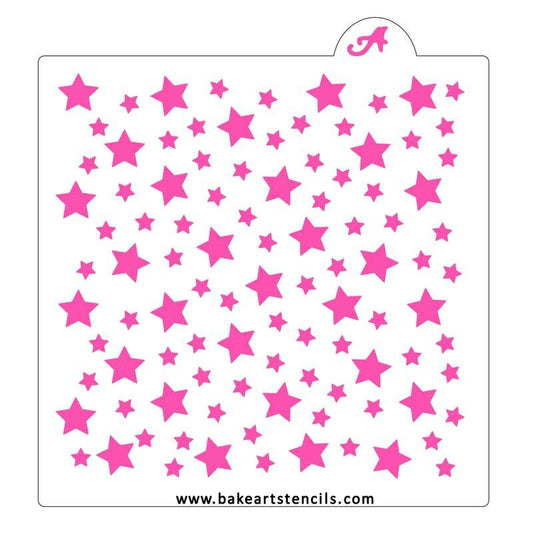 Space Stars Pattern Stencil, Stars Background Stencil, Space Stencil, Stars Stencil, Astronaut Stencil, Baby Shower Stencil