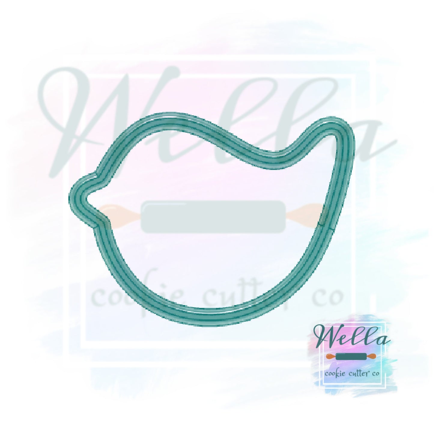 Simple Bird Cookie Cutter