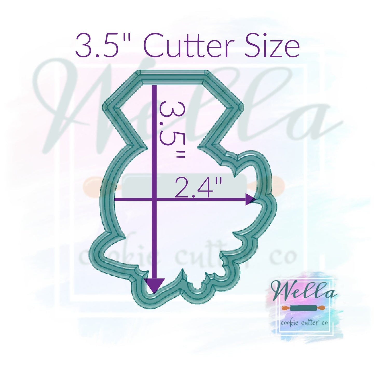 Floral Ring Cookie Cutter, Wedding Ring Cookie Cutter, Ring Cookie Cutter, Ring Floral