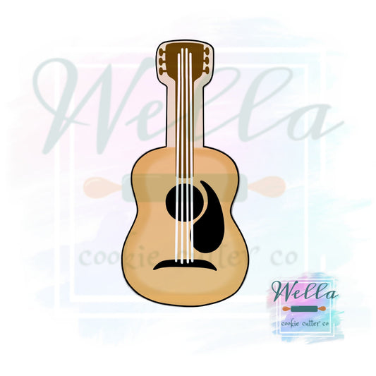 Acoustic Guitar Cookie Cutter