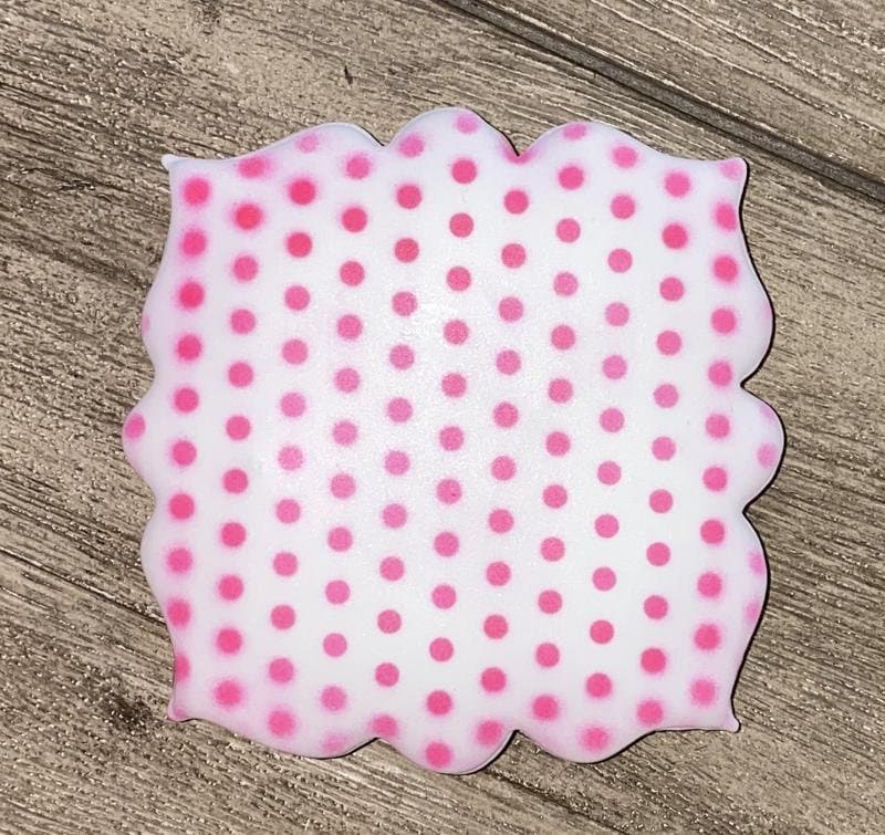 Teeny Dots Pattern Cookie Stencil, Small Polka Dots Cookies Stencil, Mini Dots Background Stencil