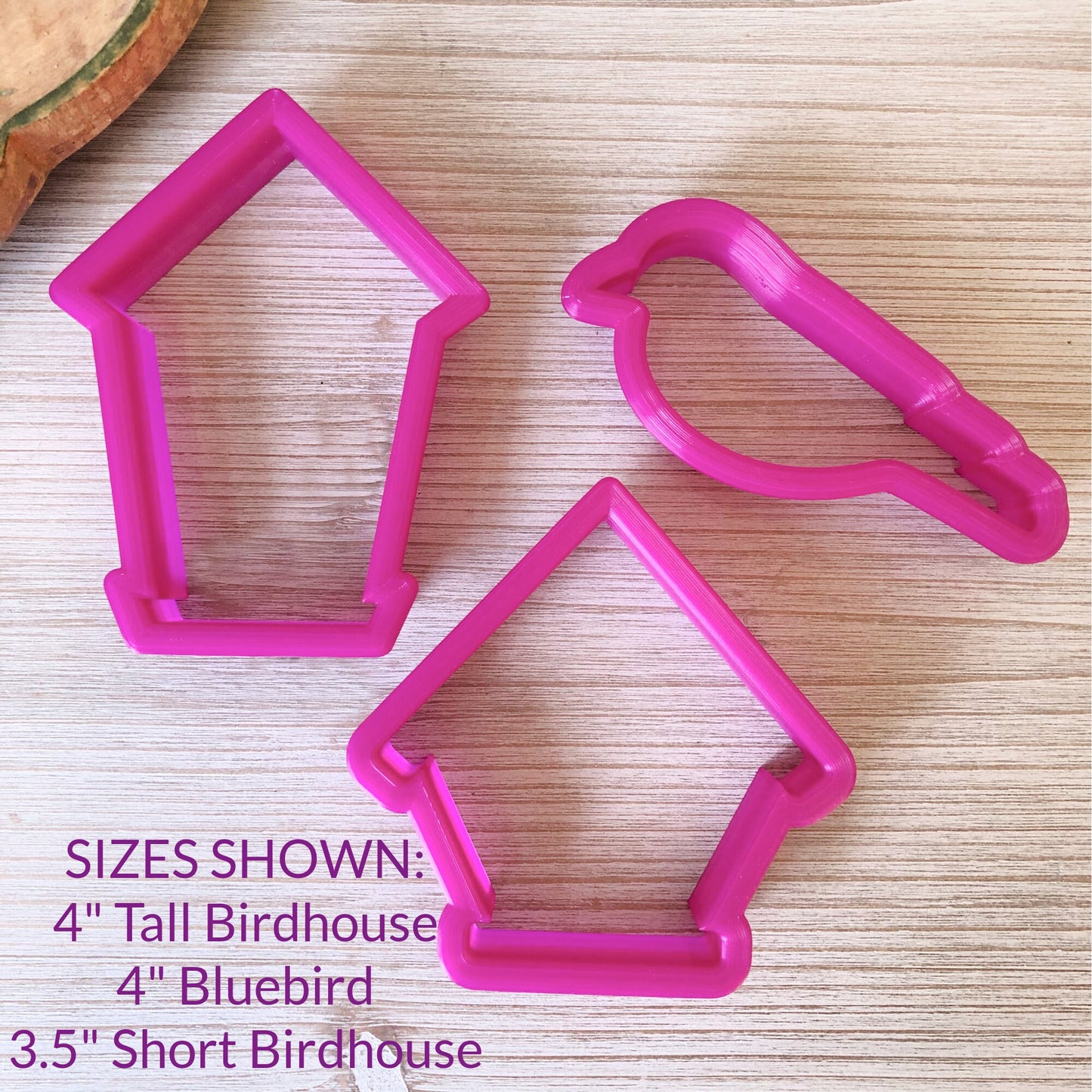 Bird House Short Cookie Cutter, Birdhouse Cutter, Bird Cookie Cutter