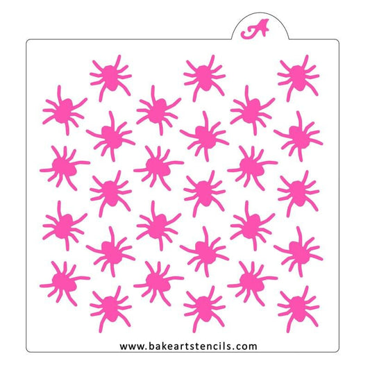 Spider Pattern Stencil, Halloween Cookie Stencil, Spider Background Stencil, Halloween Stencil, Fall Stencil, Bug Stencil
