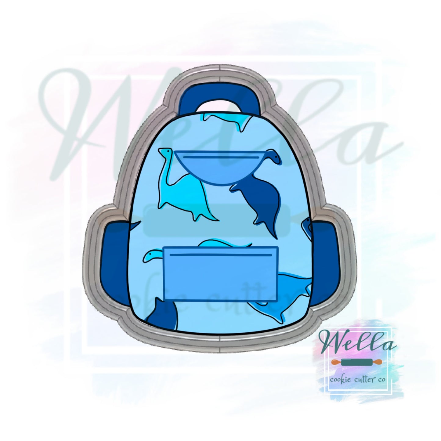 Backpack Cookie Cutter, School Cookie Cutter, Backpack Cutter