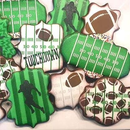 Football Field Lines Stencil, Cookie Decorating Stencil, Football FIeld Background Stencil, Football Stencil