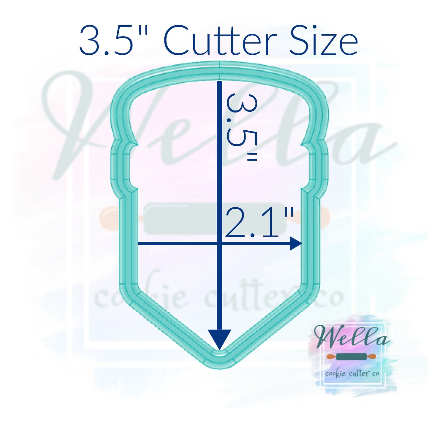 Pencil Chubby Cookie Cutter, School Cookie Cutter