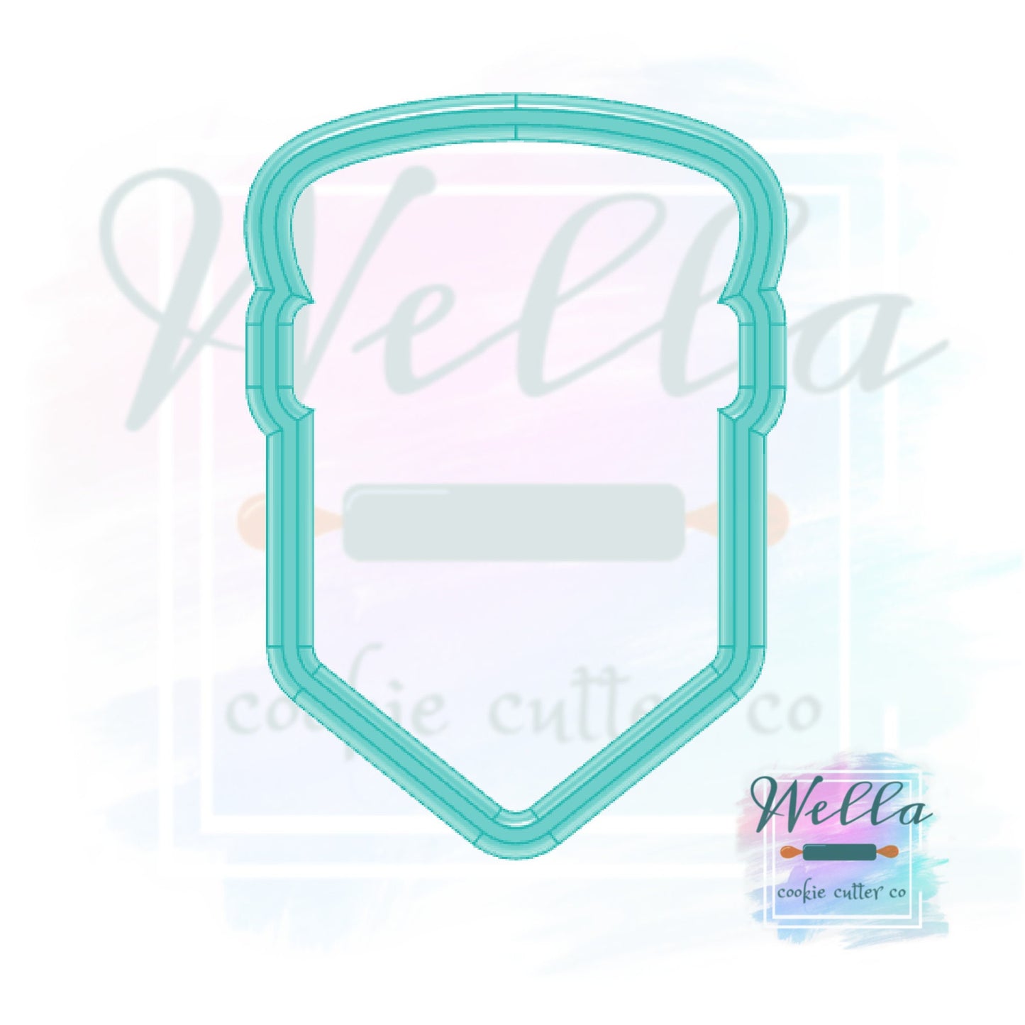 Pencil Chubby Cookie Cutter, School Cookie Cutter