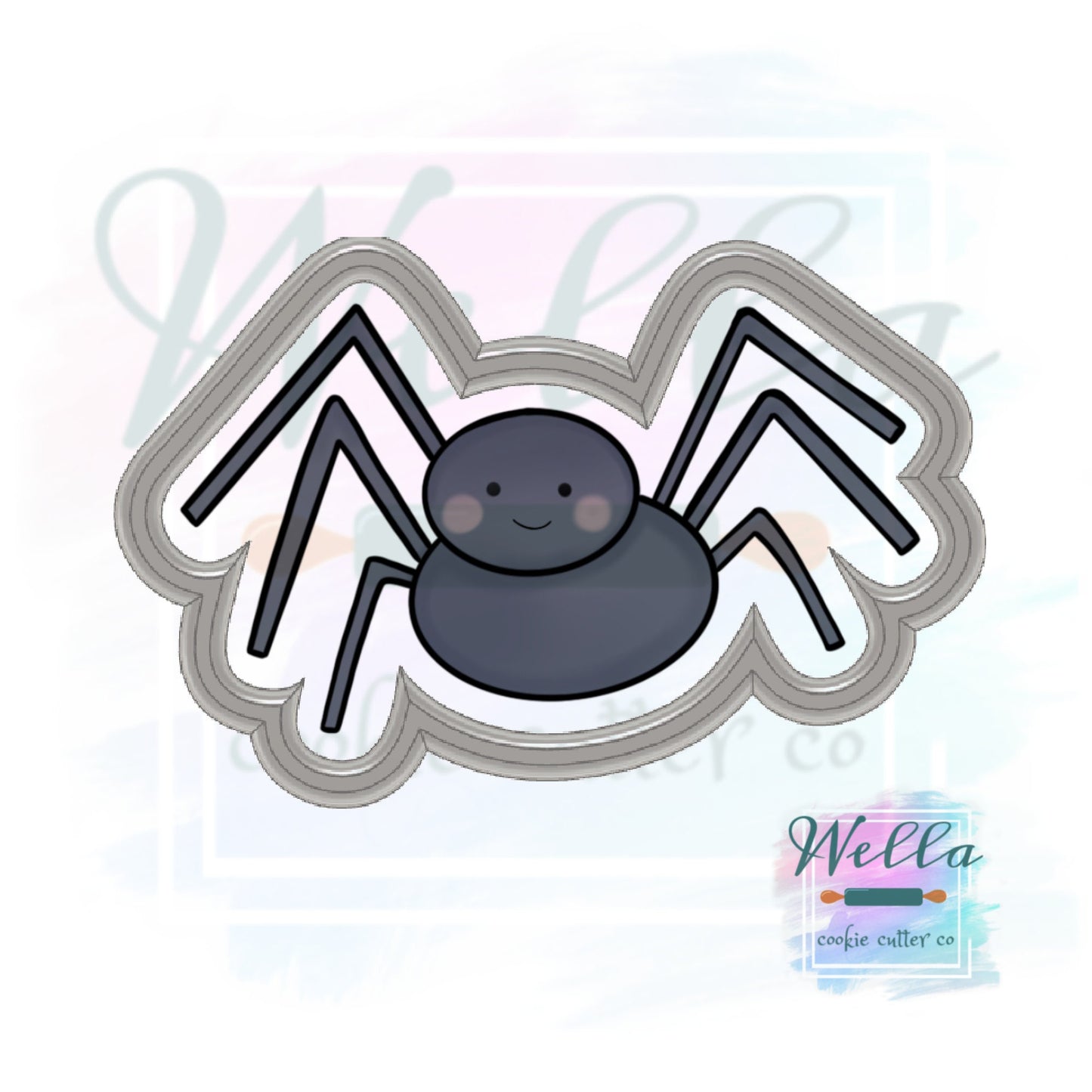 Cute Spider Halloween Cookie Cutter, Spider Cookie Cutter, Halloween Cookie Cutter