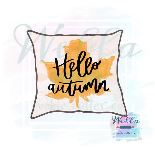 Pillow Cookie Cutter, Fall Cookie Cutter, Cozy Cookie Cutter, Fall Pillow Cutter