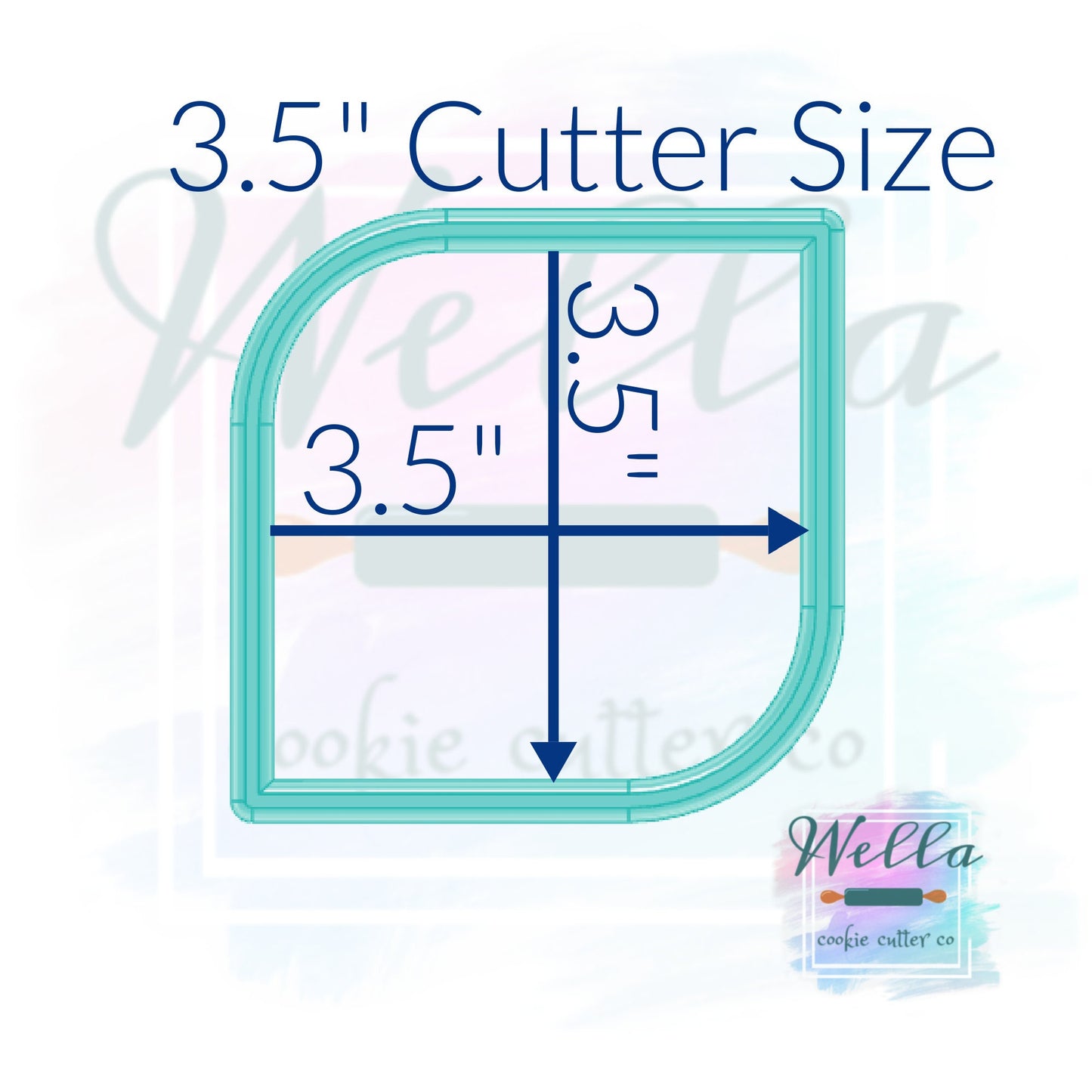 Modern Max Cookie Cutter, Square Plaque Cookie Cutter, Plaque Max Cookie Cutter, Plaque Cookie Cutter, Unique Plaque Cutter