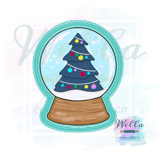 Snow Globe Cookie Cutter, Snowglobe Cookie Cutter, Winter Snow Globe Cutter, Christmas Cookie Cutter