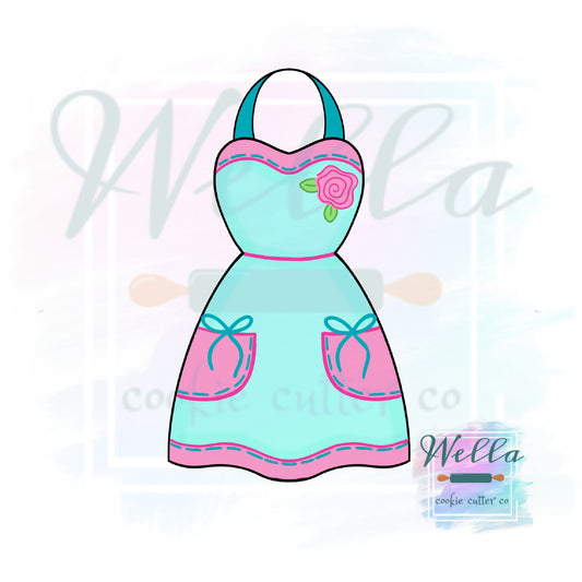 Baking Apron Cookie Cutter, Baking Cookie Cutter, Baking Apron Cookie Cutter