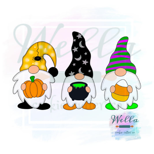Gnome Set Cookie Cutters, Holiday Gnome Cookie Cutters, Halloween Gnome Cookie Cutters, Christmas Gnomes, Easter Gnomes Cookie Cutters