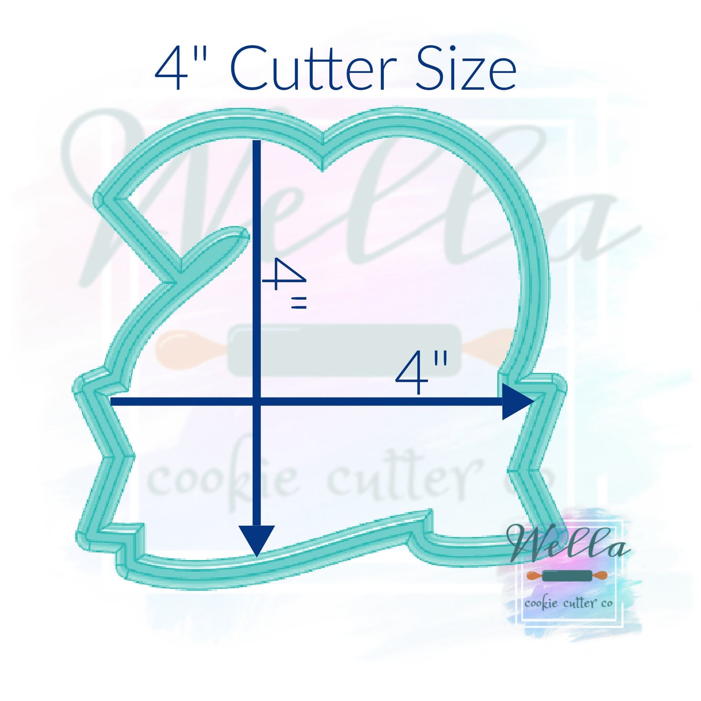 Number 20 with Banner Cookie Cutter, Number Twenty Cookie Cutter, Number 20 with Banner Cookie Cutter, #20 Cookie Cutter