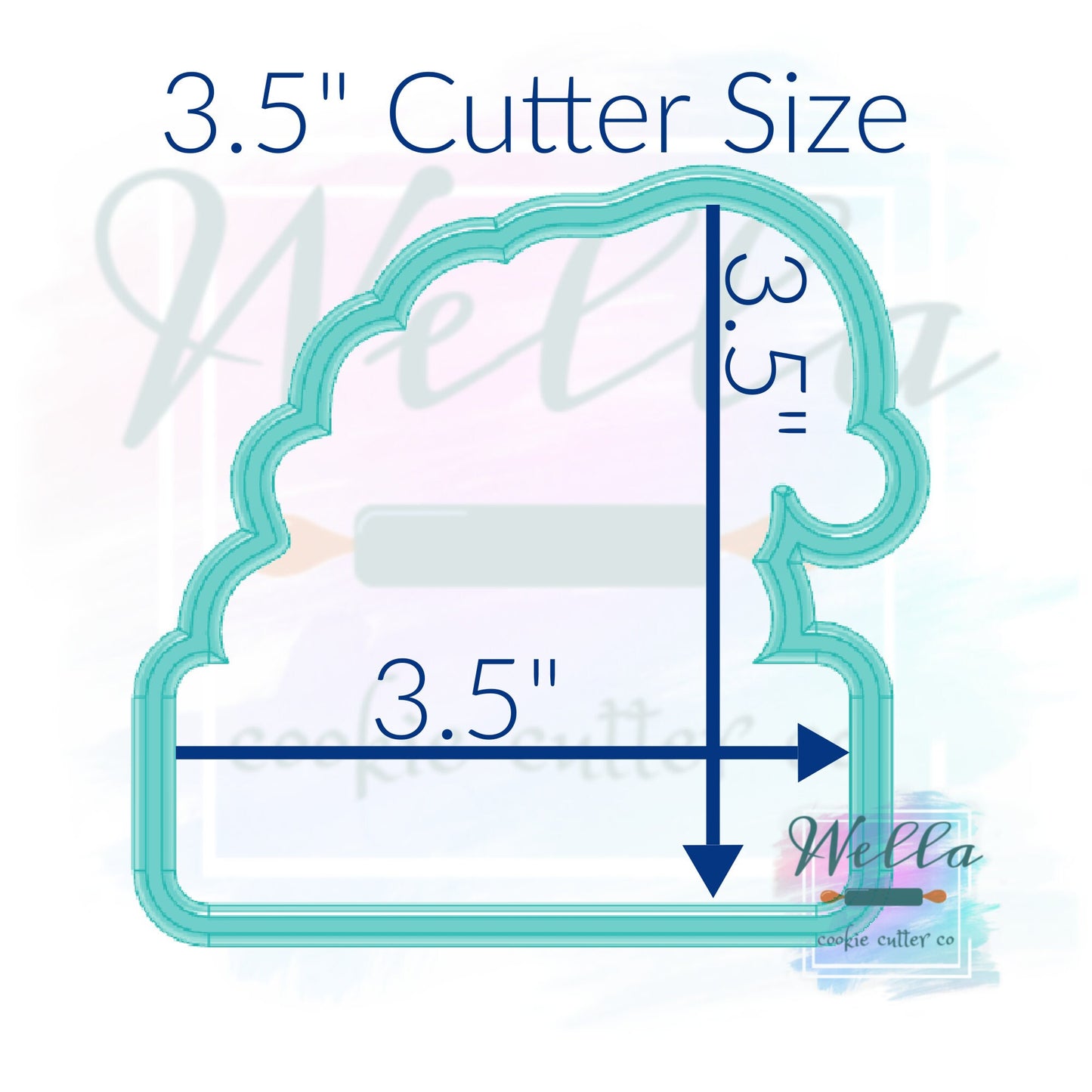 Elf Name Plaque Cookie Cutter with Optional Stencil Guide, Elf Cookie Cutter, I'm Back Cookie Cutter, Christmas Elf Cutter