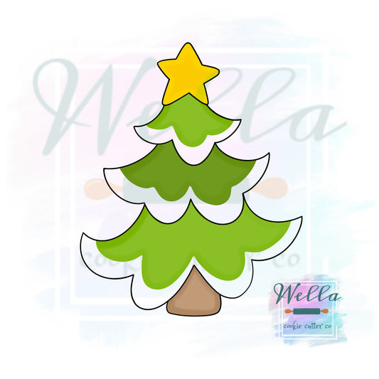 Wonky Christmas Tree Cookie Cutter