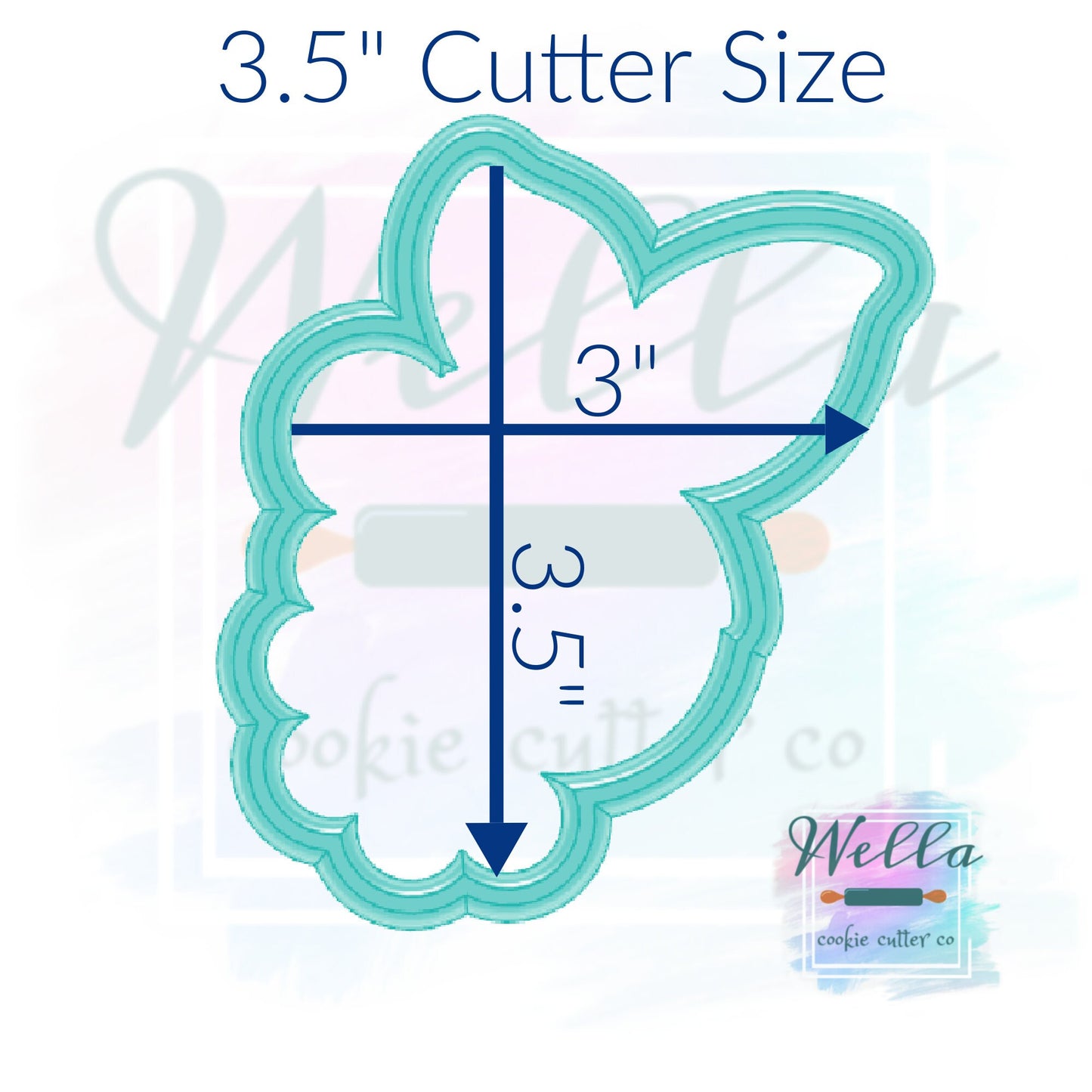 Baby Teether with Beads Cookie Cutter, Baby Cookie Cutter, Boho Baby Teether Cookie Cutter