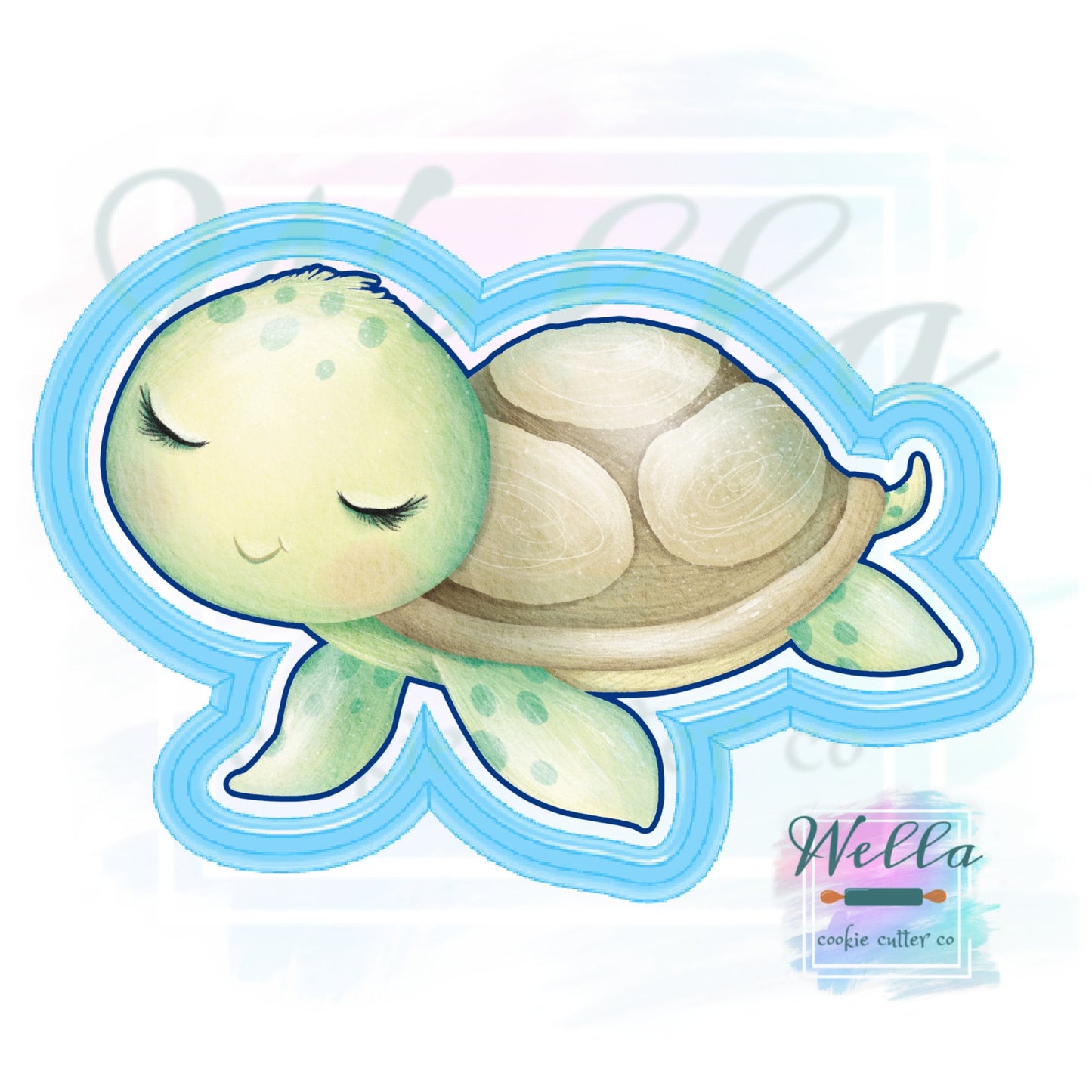 Sea Turtle Cookie Cutter, Turtle Cookie Cutter