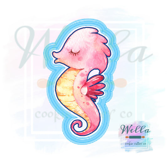 Seahorse Cookie Cutter, Sea Themed Cookie Cutter, Under the Sea Cutter