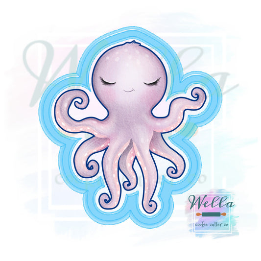 Octopus Cookie Cutter, Sea Themed Cookie Cutter, Under the Sea Cutter