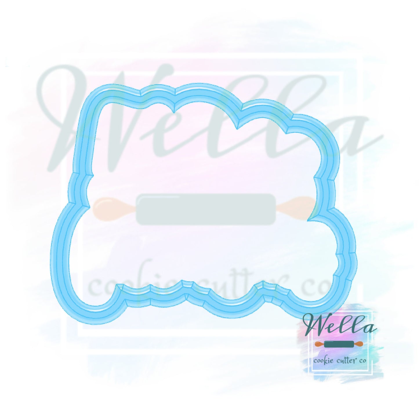 50 & Fabulous Cookie Cutter with Optional Stencil, 50th Birthday Cookie Cutter