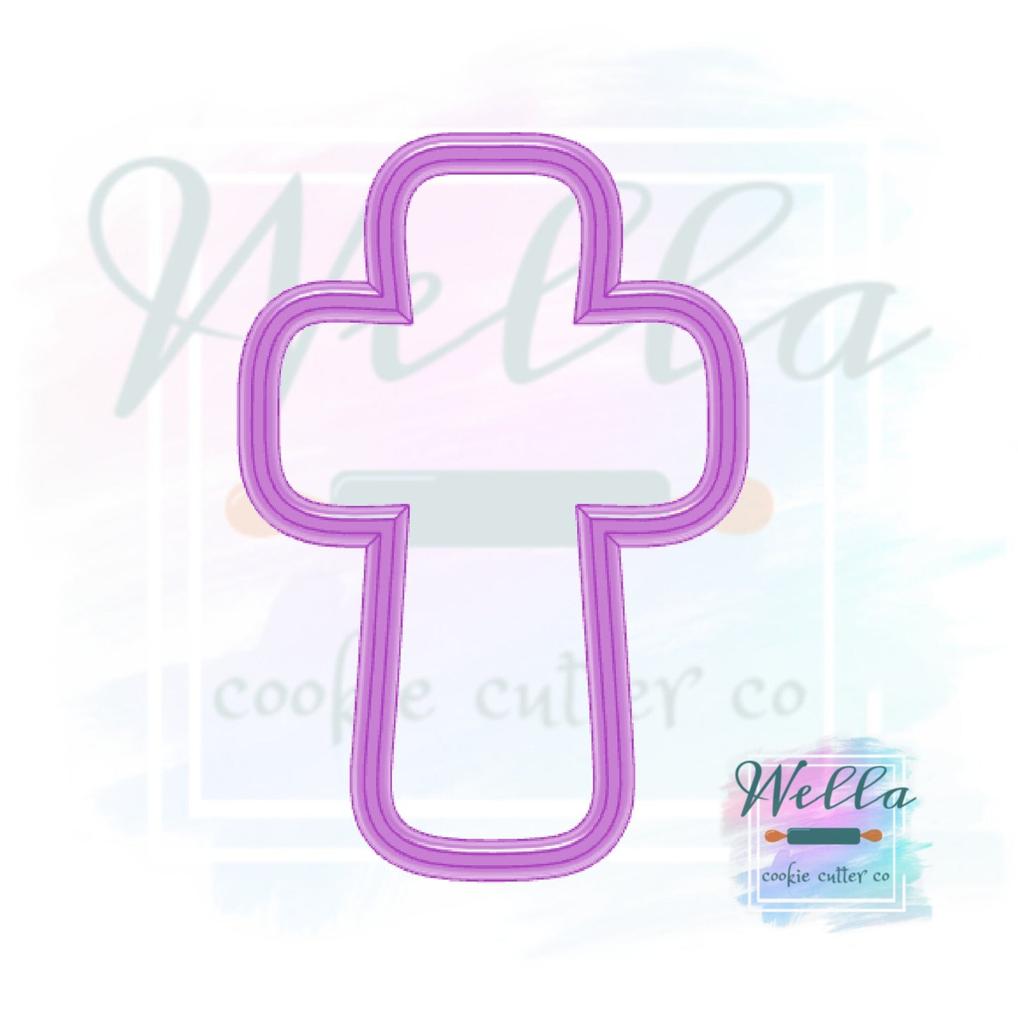 Cross Cookie Cutter, Simple Cross Cookie Cutter