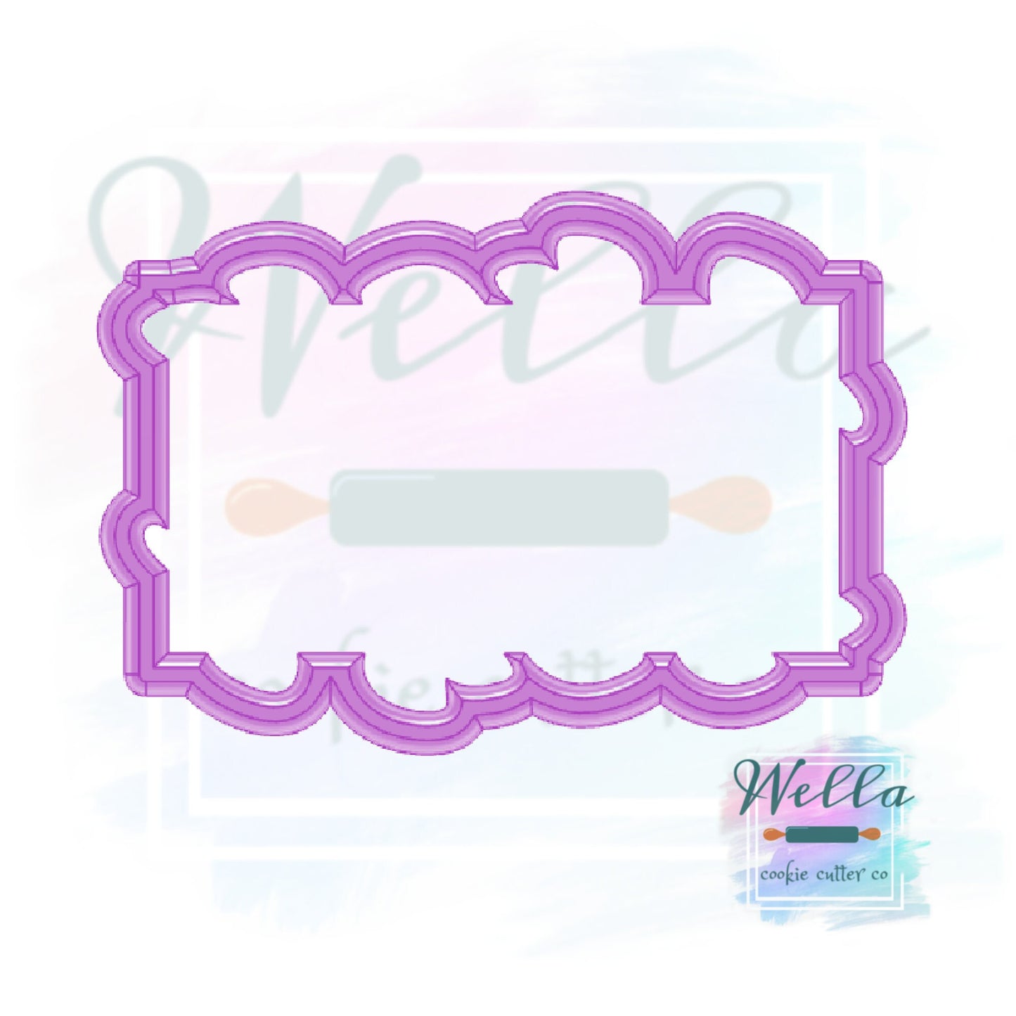 Eucalyptus Plaque Cookie Cutter, Greenery Plaque, Wedding Plaque, Bridal Shower Plaque