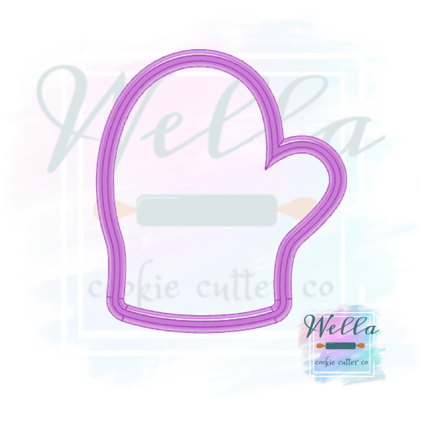 Oven Mitt Cookie Cutter, Baking Mitt Cookie Cutter